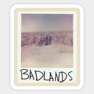 BADLANDS Sticker